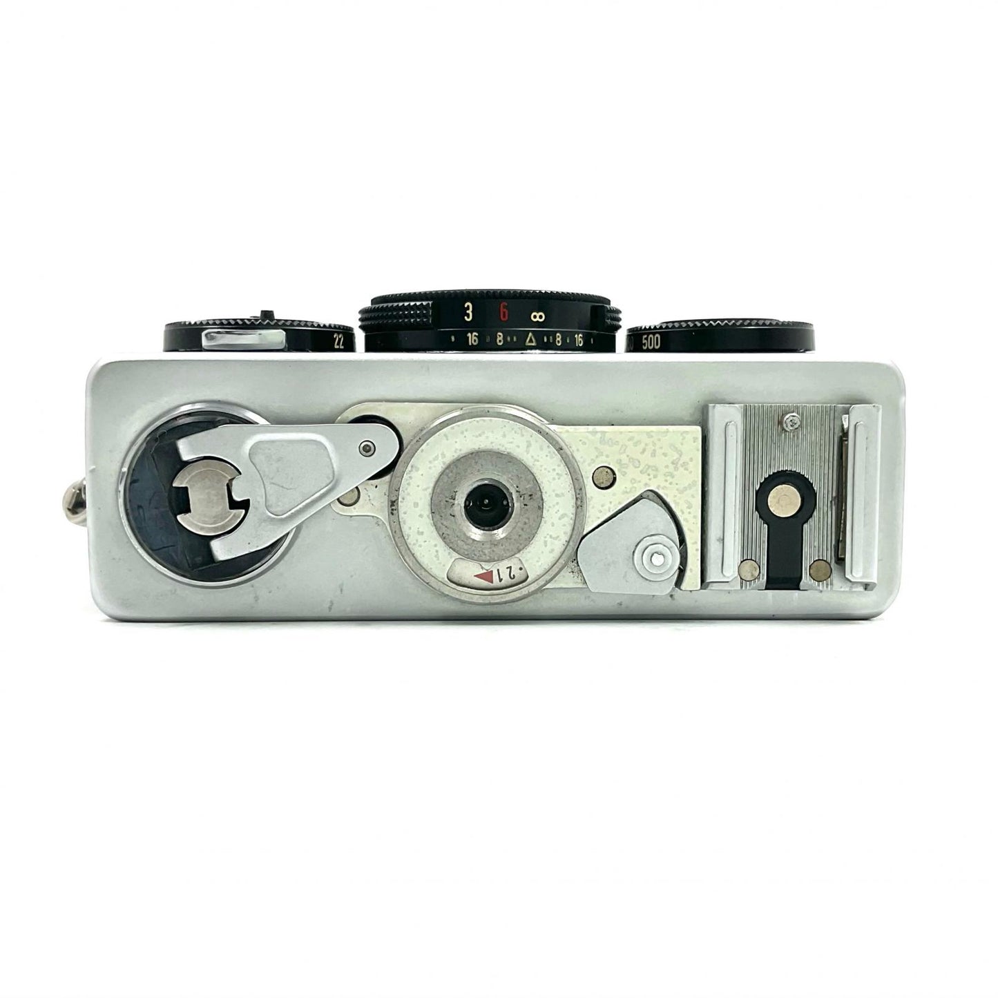【最速発送】 Rollei 35 Germany シルバー【難有】