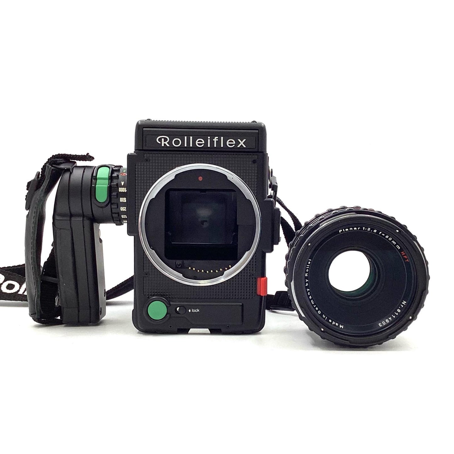 【全額返金保証】【最速発送】 Rolleiflex 6008 integral Planar 80mm F2.8 HFT 美品 動作確認済