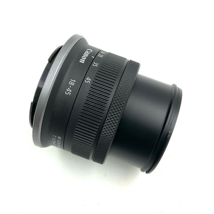 【全額返金保証】【最速発送】Canon RF-S 18-45mm F4.5-6.3 IS STM 美品 動作確認済