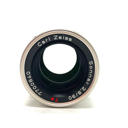 【全額返金保証】【最速発送】CONTAX Carl Zeiss Sonnar G 90mm f2.8 美品 動作確認済
