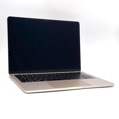 【全額返金保証】【最速発送】Apple MacBook Air 13.6インチ 2022 Apple M2 8GB 256GB スターライト 83.7% 動作確認済
