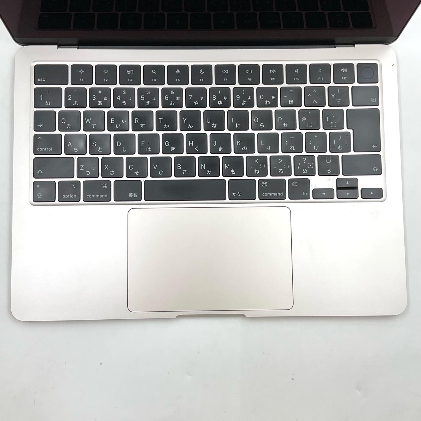 【全額返金保証】【最速発送】Apple MacBook Air 13.6インチ 2022 Apple M2 8GB 256GB スターライト 83.7% 動作確認済