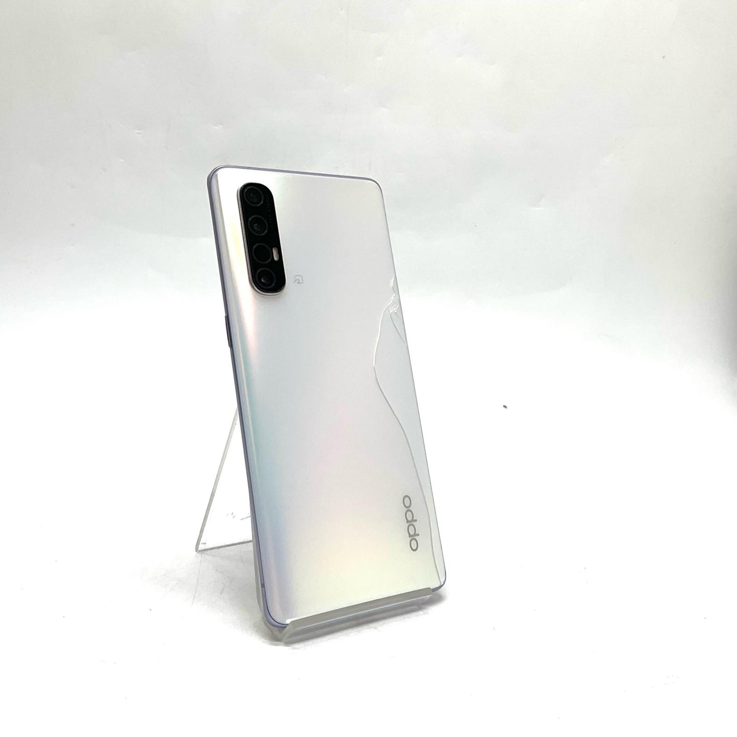 【最速発送】OPPO Reno 3 5G 128GB アイスブルー Softbank A001OP 白ロム【難有】