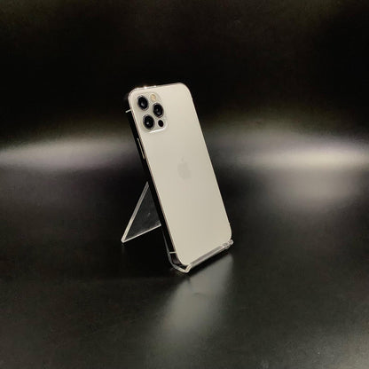 【全額返金保証】【最速発送】Apple iPhone iPhone 12 Pro 128GB シルバー au 白ロム 動作確認済 76%