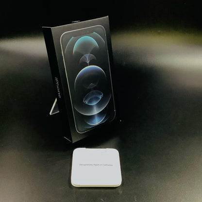 【全額返金保証】【最速発送】Apple iPhone iPhone 12 Pro 128GB シルバー au 白ロム 動作確認済 76%
