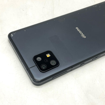 【全額返金保証】【最速発送】SHARP AQUOS sense6 64GB ブラック docomo SH-54B 白ロム 動作確認済
