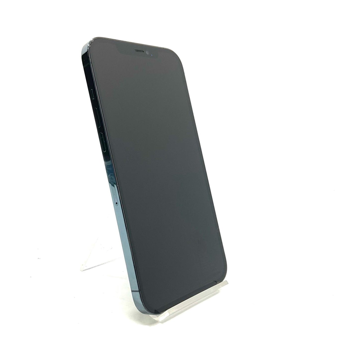 【全額返金保証】【最速発送】Apple iPhone iPhone 12 Pro Max 128GB パシフィックブルー Softbank SIMフリー 白ロム 動作確認済 72%
