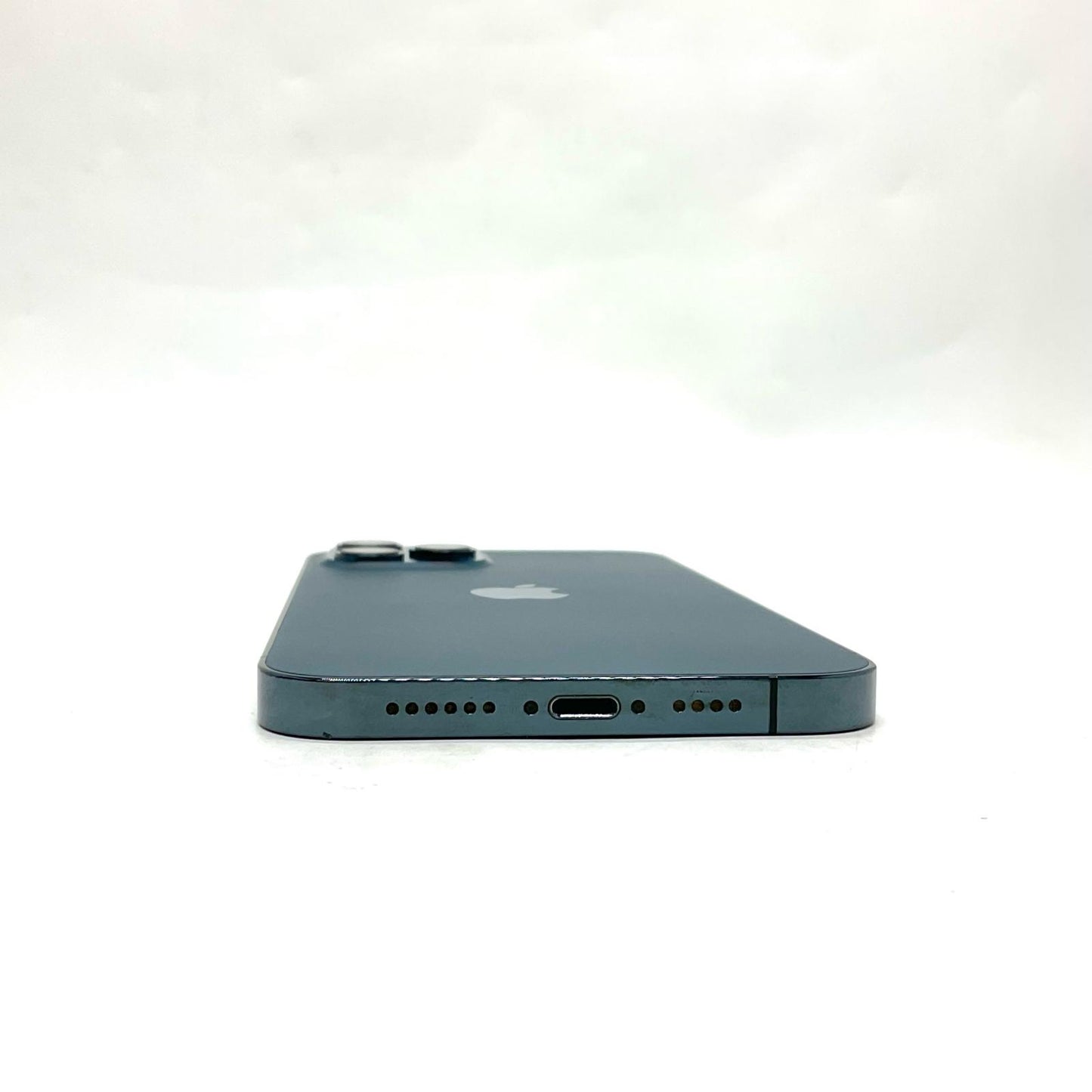 【全額返金保証】【最速発送】Apple iPhone iPhone 12 Pro Max 128GB パシフィックブルー Softbank SIMフリー 白ロム 動作確認済 72%