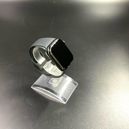 【全額返金保証】【最速発送】Apple Watch Series 5 ステンレススチール 44mm GPS+Cellular 白ロム 66% 動作確認済