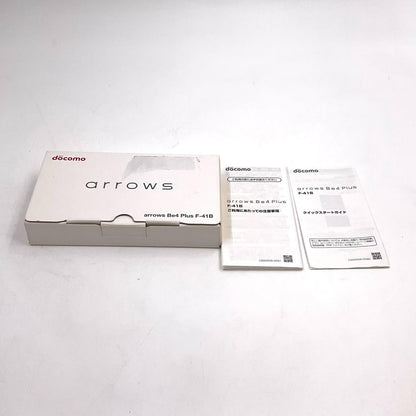 【全額返金保証】【最速発送】富士通 arrows Be4 Plus 64GB ブラック docomo F-41B 白ロム 動作確認済