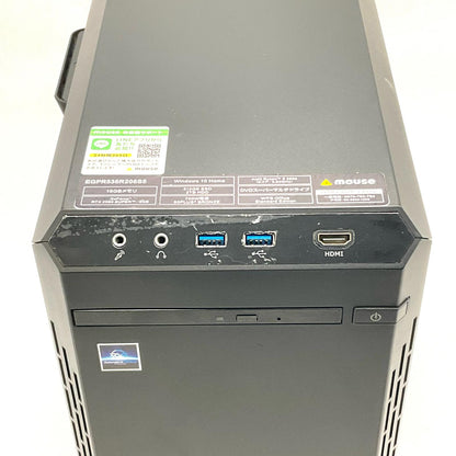 【最速発送】MouseComputer ゲーミングデスクトップPC EGPR536R206S5 AMD Ryzen 5 3600 16GB M.2 SSD 512GB HDD 2TB NVIDIA GeForce RTX 2060 SUPER 【難有】