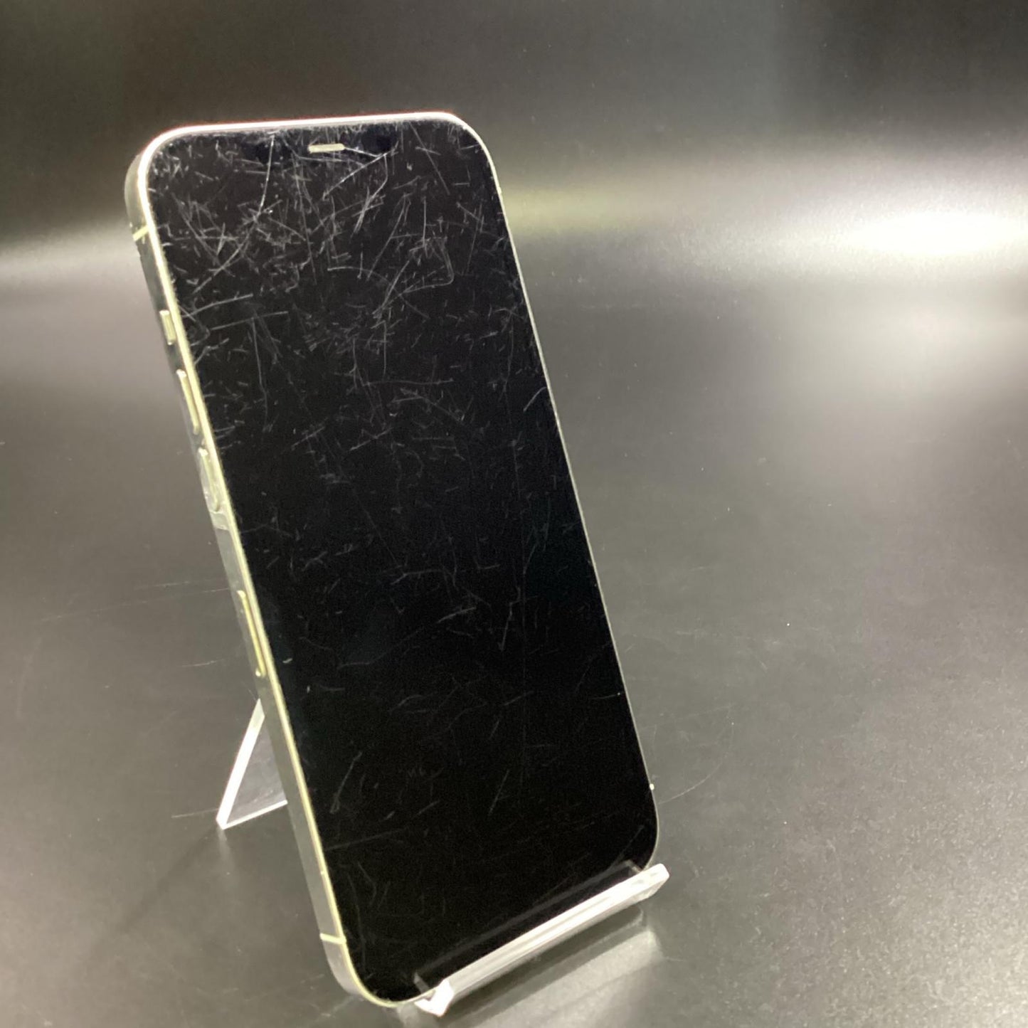 【最速発送】Apple iPhone iPhone 12 Pro Max 256GB シルバー Softbank 白ロム【難有】 83%
