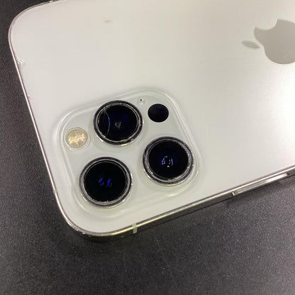 【最速発送】Apple iPhone iPhone 12 Pro Max 256GB シルバー Softbank 白ロム【難有】 83%