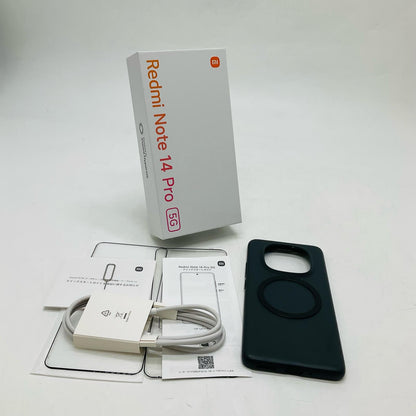【全額返金保証】【最速発送】Xiaomi Redmi Note 14 Pro 5G 512GB Coral Green SIMフリー 24090RA29G 白ロム 美品 動作確認済