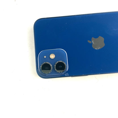 【全額返金保証】【最速発送】Apple iPhone iPhone 12 mini 64GB ブルー Softbank 白ロム 動作確認済 81%
