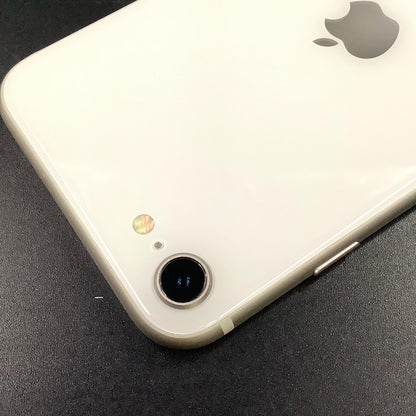 【全額返金保証】【最速発送】Apple iPhone iPhone SE（第3世代） 64GB スターライト Softbank 白ロム 美品 動作確認済 87%