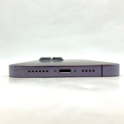 【全額返金保証】【最速発送】Apple iPhone iPhone 14 Pro Max 128GB ディープパープル Softbank 動作確認済 100%