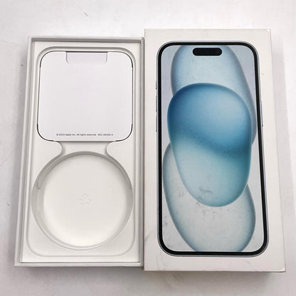 【全額返金保証】【最速発送】Apple iPhone iPhone 15 128GB ブルー Softbank 美品 動作確認済 100%