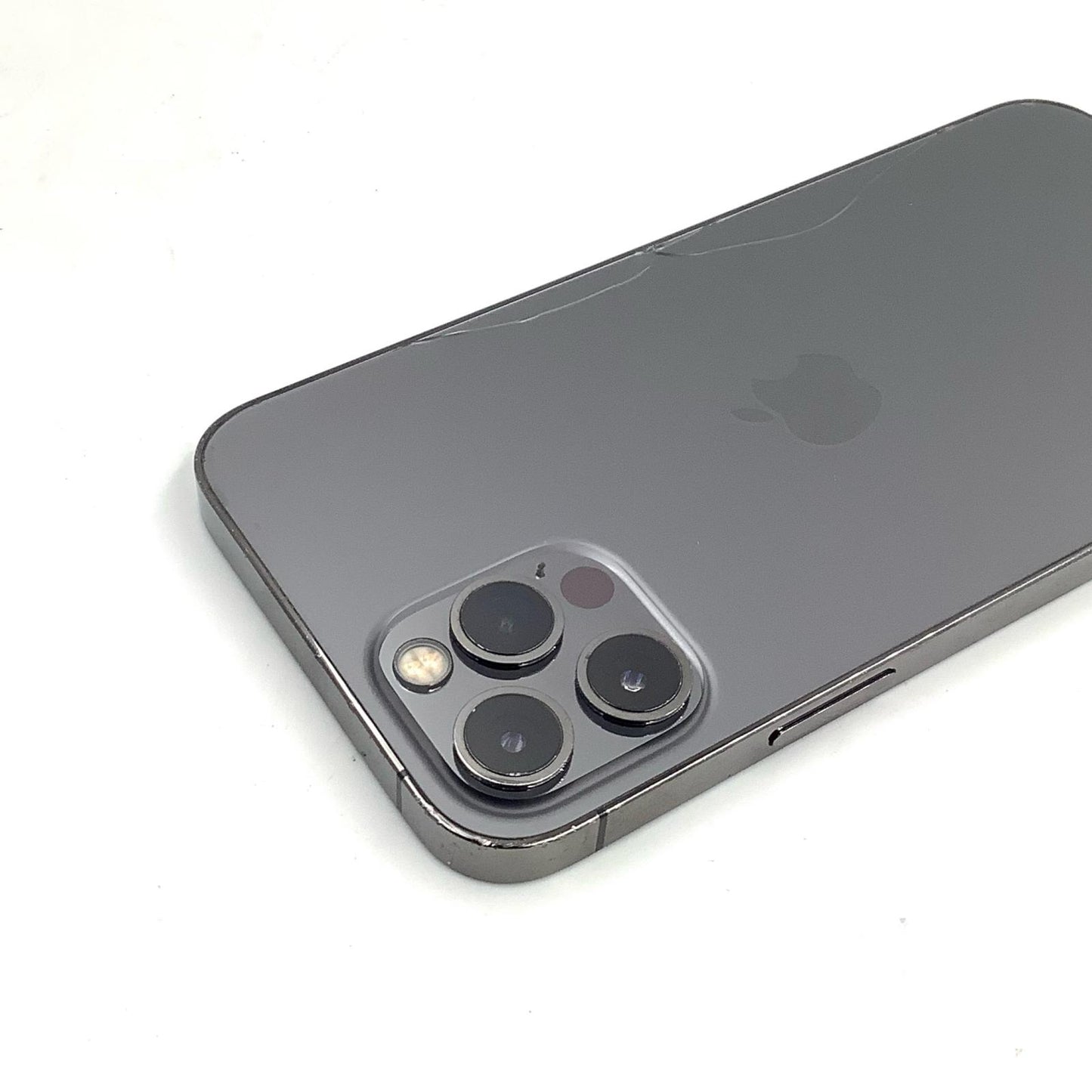【最速発送】Apple iPhone iPhone 12 Pro 128GB グラファイト SIMフリー 白ロム【難有】 76%