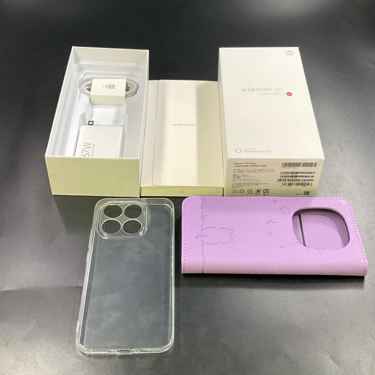 【全額返金保証】【最速発送】Xiaomi Xiaomi 15T 256GB Gray SIMフリー 25069PTEBG 白ロム 超美品 動作確認済