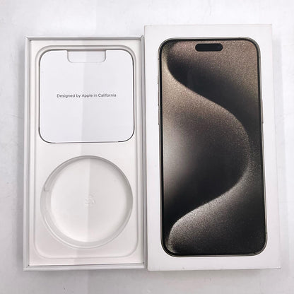【全額返金保証】【最速発送】Apple iPhone iPhone 15 Pro Max 256GB ナチュラルチタニウム Softbank 動作確認済 100%