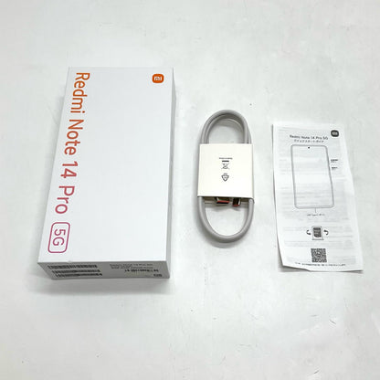 【全額返金保証】【最速発送】Xiaomi Redmi Note 14 Pro 256GB コーラルグリーン SIMフリー 24090RA29G 白ロム 超美品 動作確認済