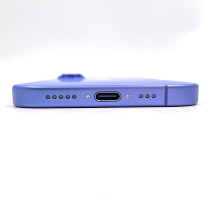 【全額返金保証】【最速発送】Apple iPhone iPhone 16 128GB ウルトラマリン Softbank 美品 動作確認済 100%