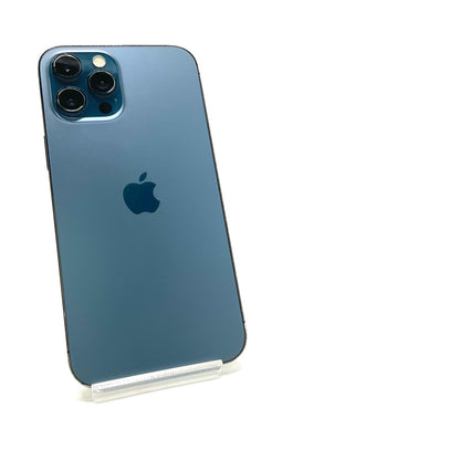 【全額返金保証】【最速発送】Apple iPhone iPhone 12 Pro Max 128GB パシフィックブルー Softbank 白ロム 動作確認済 83%