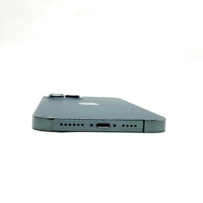 【全額返金保証】【最速発送】Apple iPhone iPhone 12 Pro Max 128GB パシフィックブルー Softbank 白ロム 動作確認済 83%