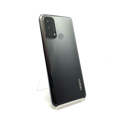 【全額返金保証】【最速発送】OPPO Reno 5A 128GB シルバーブラック Y!mobile SIMフリー A103OP 白ロム 美品 動作確認済