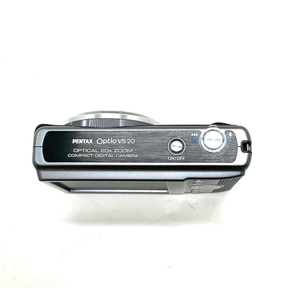 【最速発送】PENTAX コンパクトデジタルカメラ Optio VS20[ブラック]【難有】