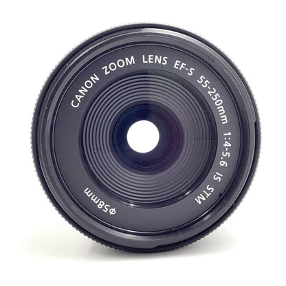 【全額返金保証】【最速発送】Canon EF-S55-250mm F4-5.6 IS STM 美品 動作確認済