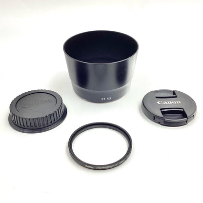【全額返金保証】【最速発送】Canon EF-S55-250mm F4-5.6 IS STM 美品 動作確認済