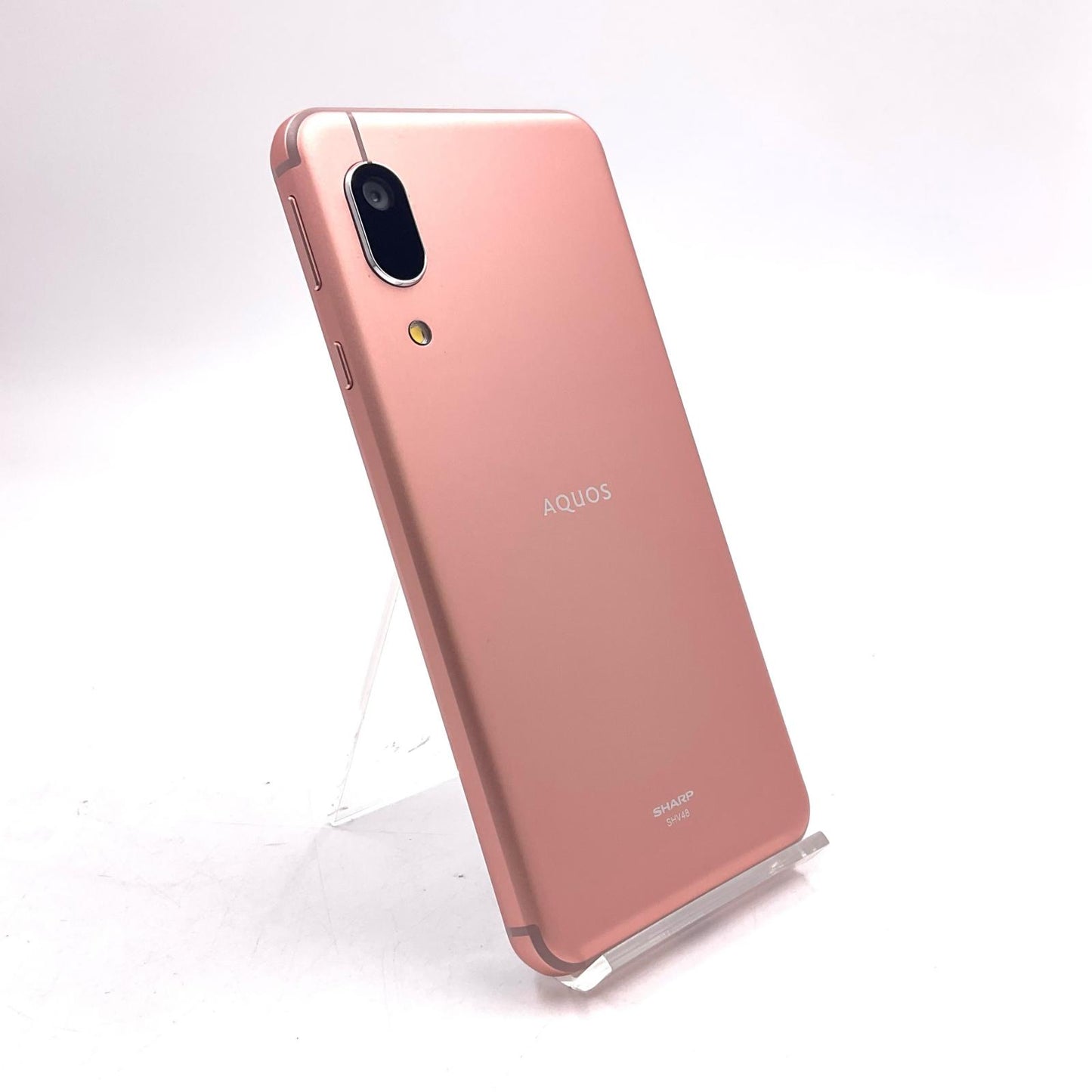 【全額返金保証】【最速発送】SHARP AQUOS sense3 32GB ライトカッパー au SHV48 白ロム 美品 動作確認済