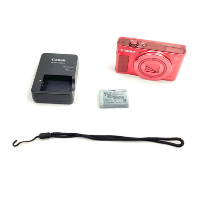 【全額返金保証】【最速発送】Canon コンパクトデジタルカメラ PowerShot SX620 HS[レッド] 美品 動作確認済