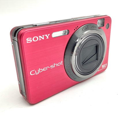 【全額返金保証】【最速発送】Sony コンパクトデジタルカメラ サイバーショット DSC-W170[レッド] 動作確認済