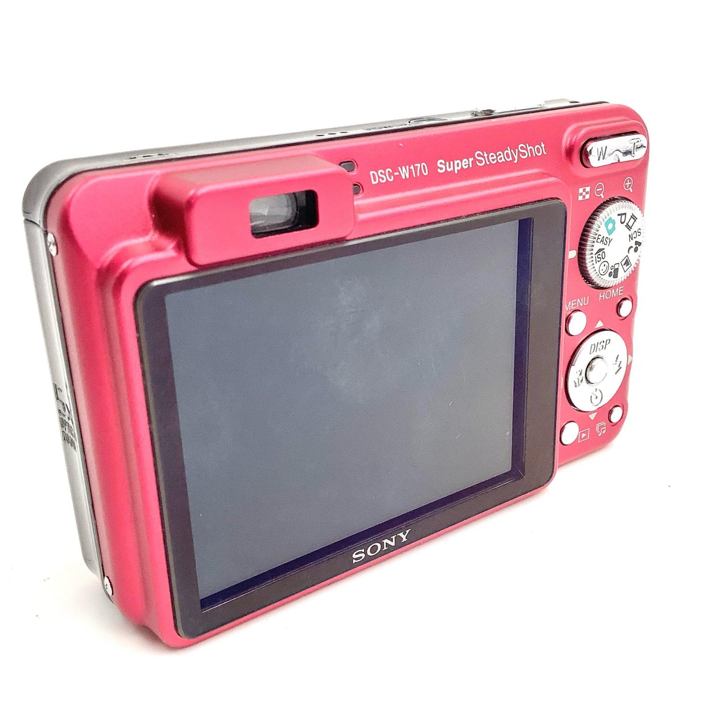 【全額返金保証】【最速発送】Sony コンパクトデジタルカメラ サイバーショット DSC-W170[レッド] 動作確認済