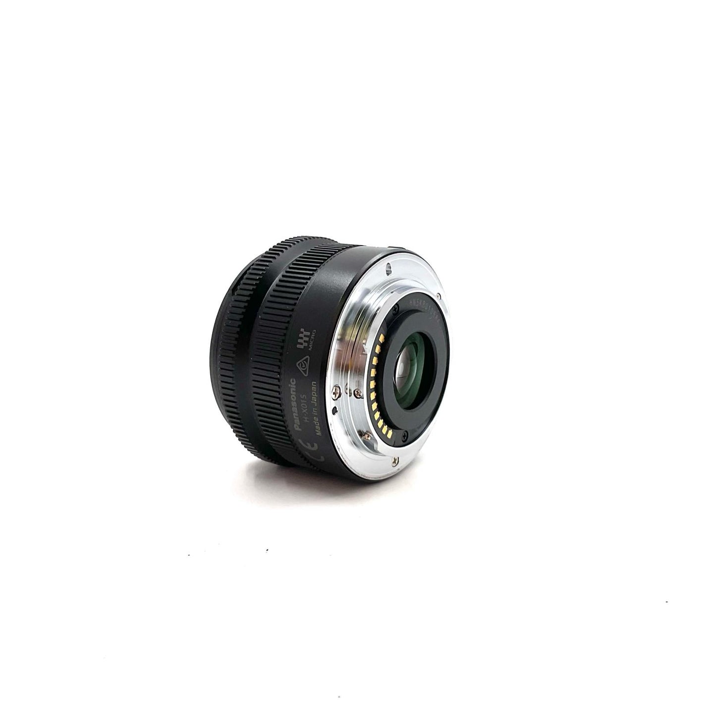 【全額返金保証】【最速発送】Panasonic LEICA DG SUMMILUX 15mm/F1.7 ASPH. H-X015-K [ブラック] 美品 動作確認済