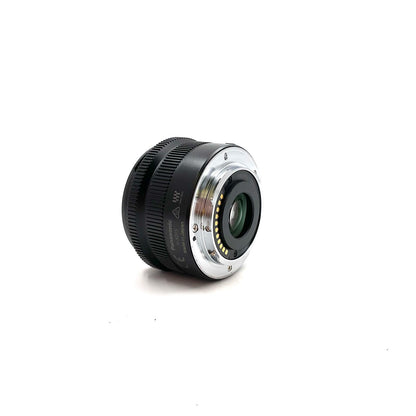 【全額返金保証】【最速発送】Panasonic LEICA DG SUMMILUX 15mm/F1.7 ASPH. H-X015-K [ブラック] 美品 動作確認済