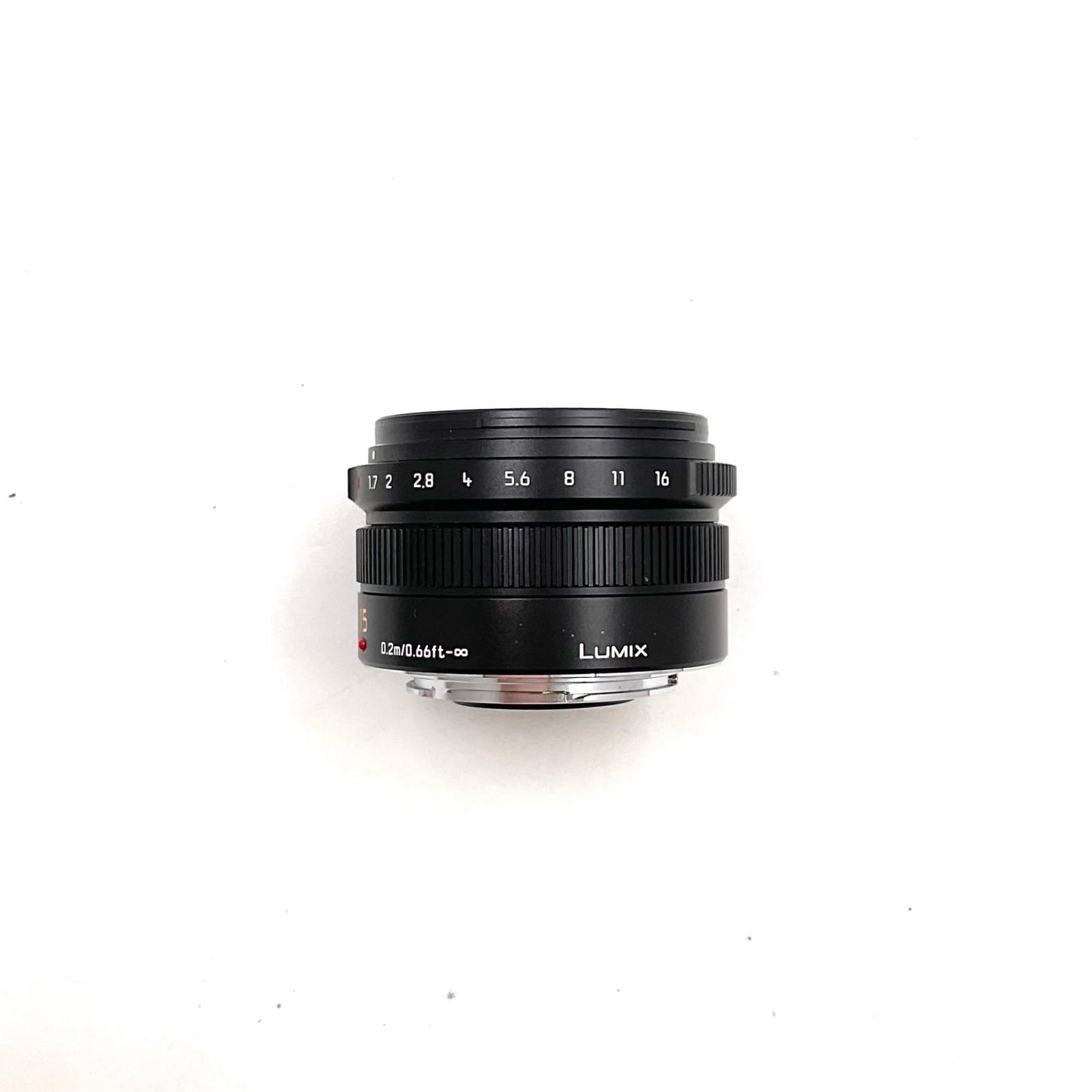 【全額返金保証】【最速発送】Panasonic LEICA DG SUMMILUX 15mm/F1.7 ASPH. H-X015-K [ブラック] 美品 動作確認済