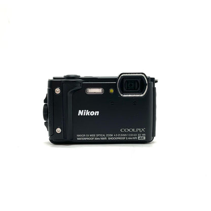 【全額返金保証】【最速発送】Nikon コンパクトデジタルカメラ COOLPIX W300 ブラック 超美品 動作確認済