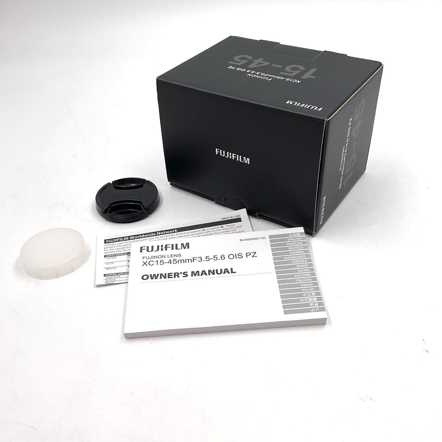 【最速発送】FUJIFILM フジノンレンズ XC15-45mmF3.5-5.6 OIS PZ [ブラック]【難有】