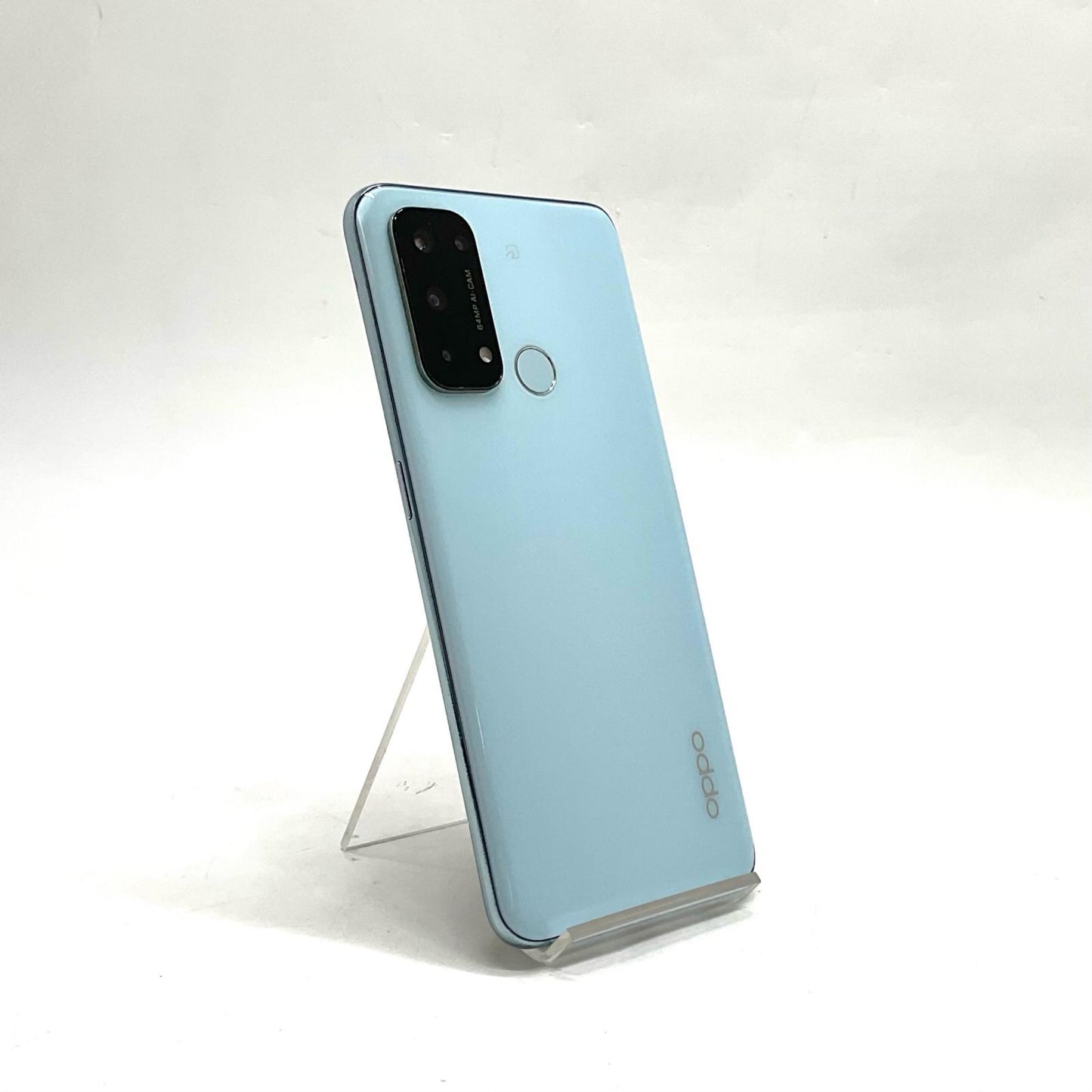 【全額返金保証】【最速発送】OPPO Reno 5 A 128GB アイスブルー Softbank A101OP 白ロム 動作確認済