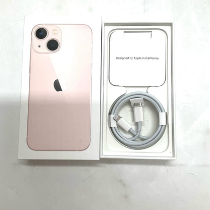 【全額返金保証】【最速発送】Apple iPhone iPhone 13 mini 128GB ピンク SIMフリー 白ロム 動作確認済 73%