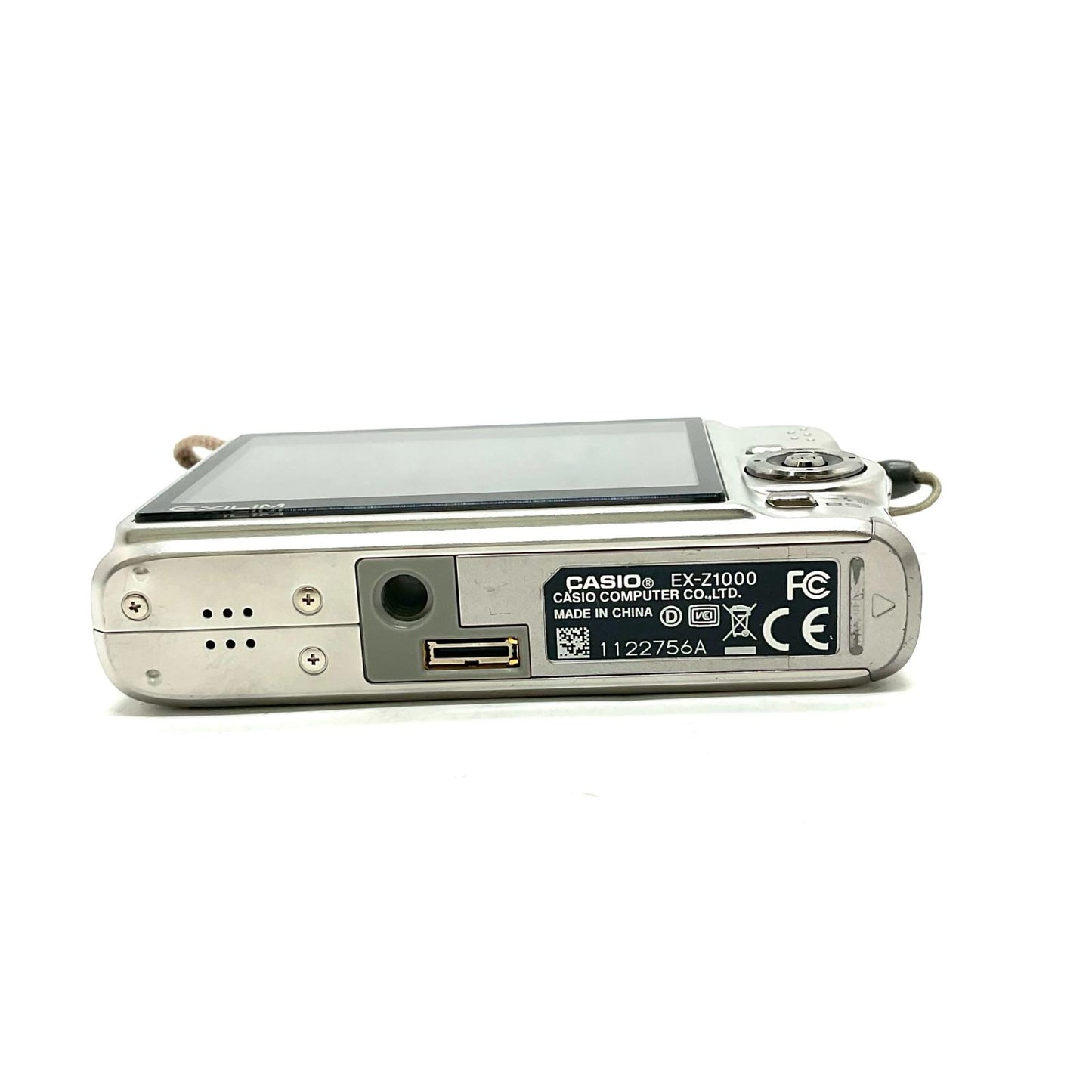【全額返金保証】【最速発送】カシオ コンパクトデジタルカメラ EXILIM ZOOM EX-Z1000 美品 動作確認済