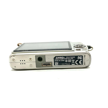 【全額返金保証】【最速発送】カシオ コンパクトデジタルカメラ EXILIM ZOOM EX-Z1000 美品 動作確認済