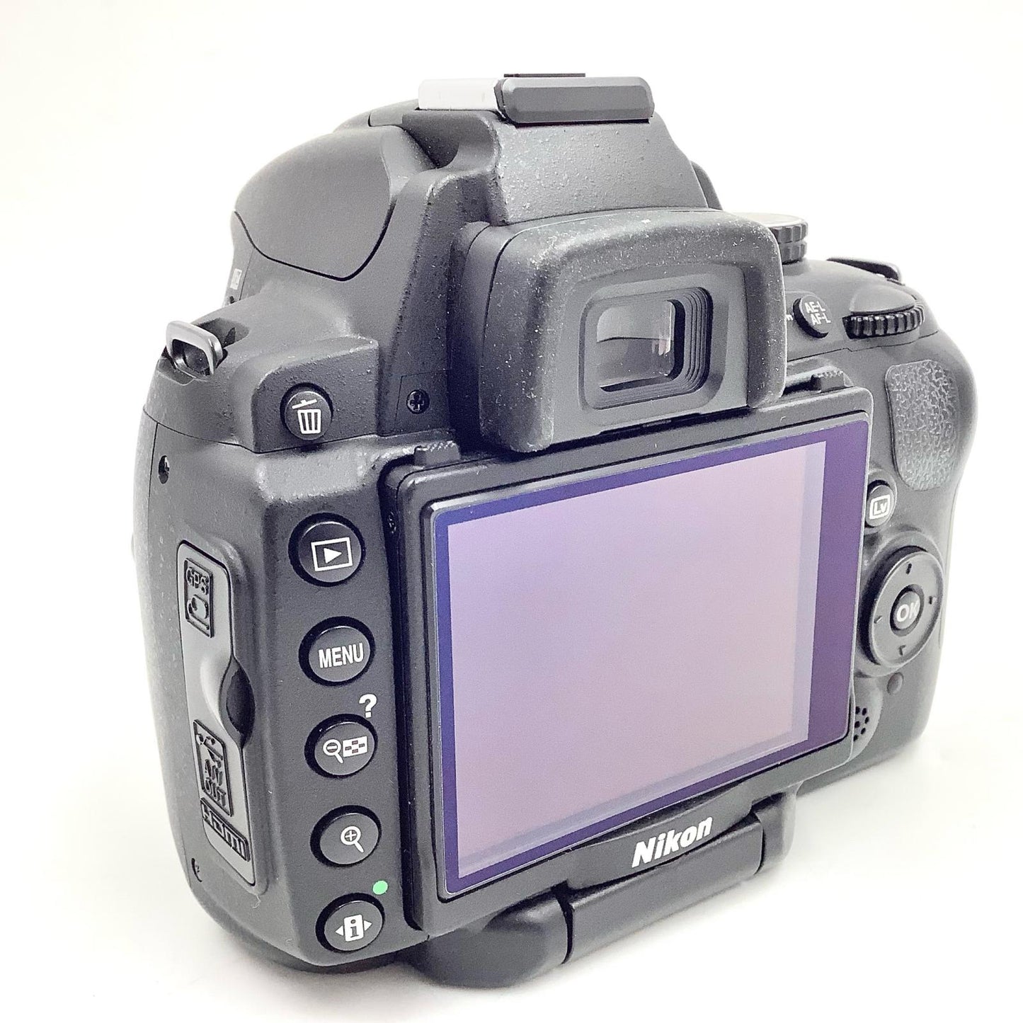 【全額返金保証】【最速発送】Nikon デジタル一眼 D5000 ブラック 美品 動作確認済