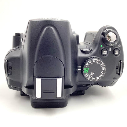 【全額返金保証】【最速発送】Nikon デジタル一眼 D5000 ブラック 美品 動作確認済