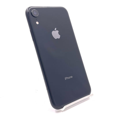 【全額返金保証】【最速発送】Apple iPhone iPhone XR 64GB ブラック SIMフリー 白ロム 美品 動作確認済 80%