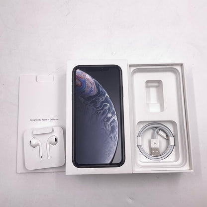 【全額返金保証】【最速発送】Apple iPhone iPhone XR 64GB ブラック SIMフリー 白ロム 美品 動作確認済 80%